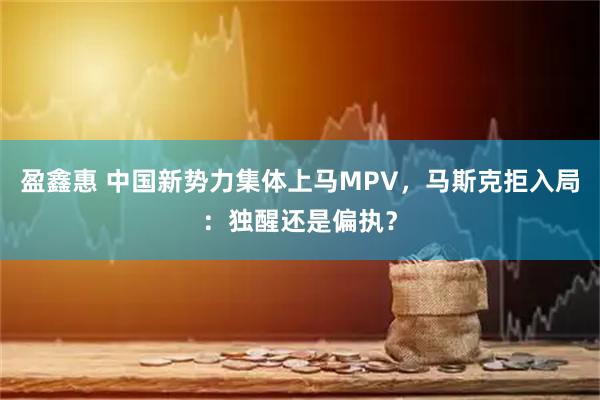 盈鑫惠 中国新势力集体上马MPV，马斯克拒入局：独醒还是偏执？