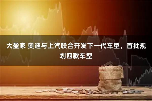 大盈家 奥迪与上汽联合开发下一代车型，首批规划四款车型