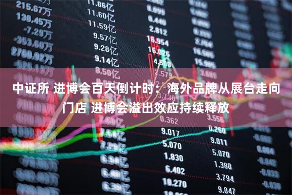 中证所 进博会百天倒计时：海外品牌从展台走向门店 进博会溢出效应持续释放
